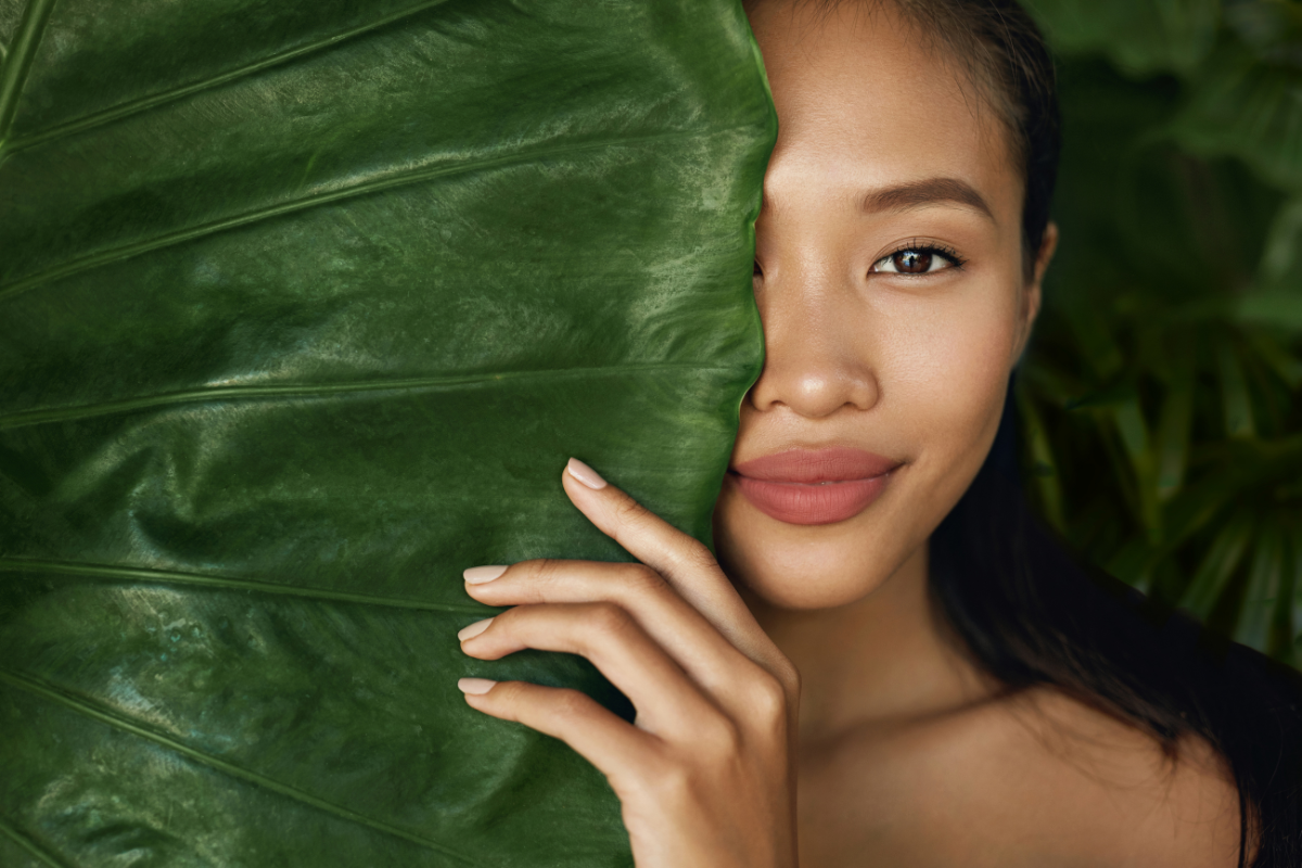 vegan beauty - stock feature image from canva