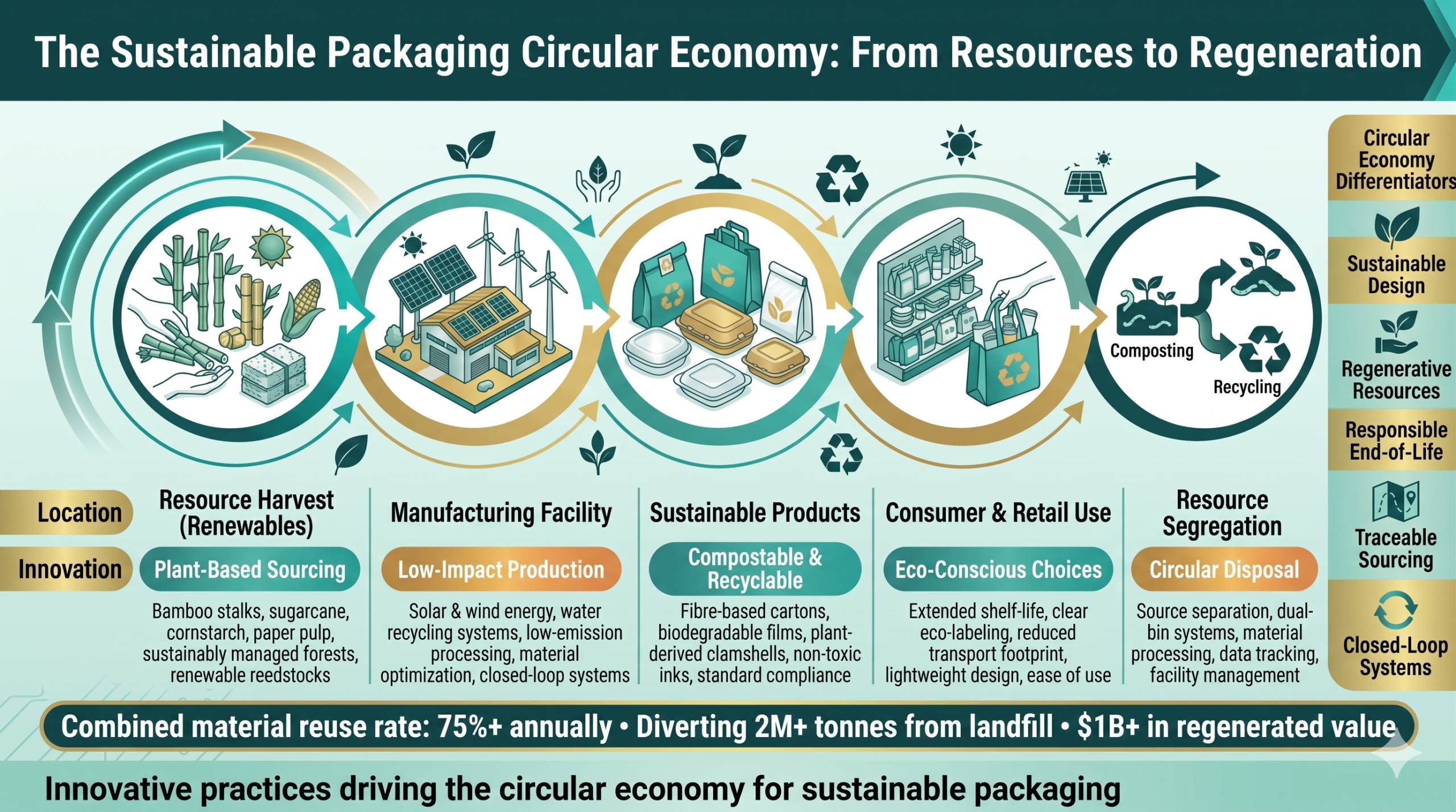 The Sustainable Packaging Circular Economy