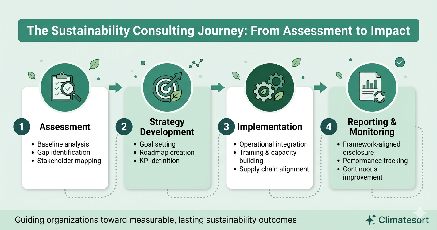 Sustainability Consulting Engagement Phases